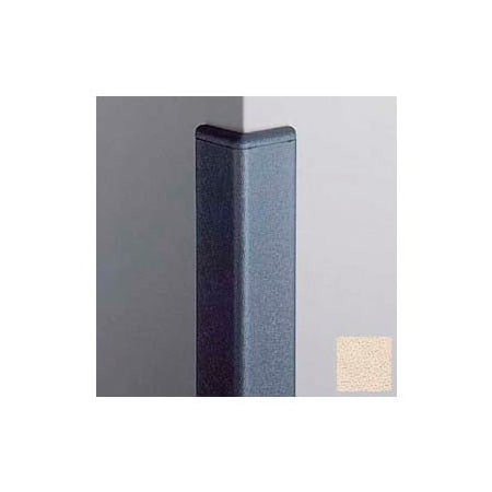 Pawling Surface Mounted Corner Guard 90Deg, 2'' Wings, 12'H W/Caps, Chablis CG-20R-12-497